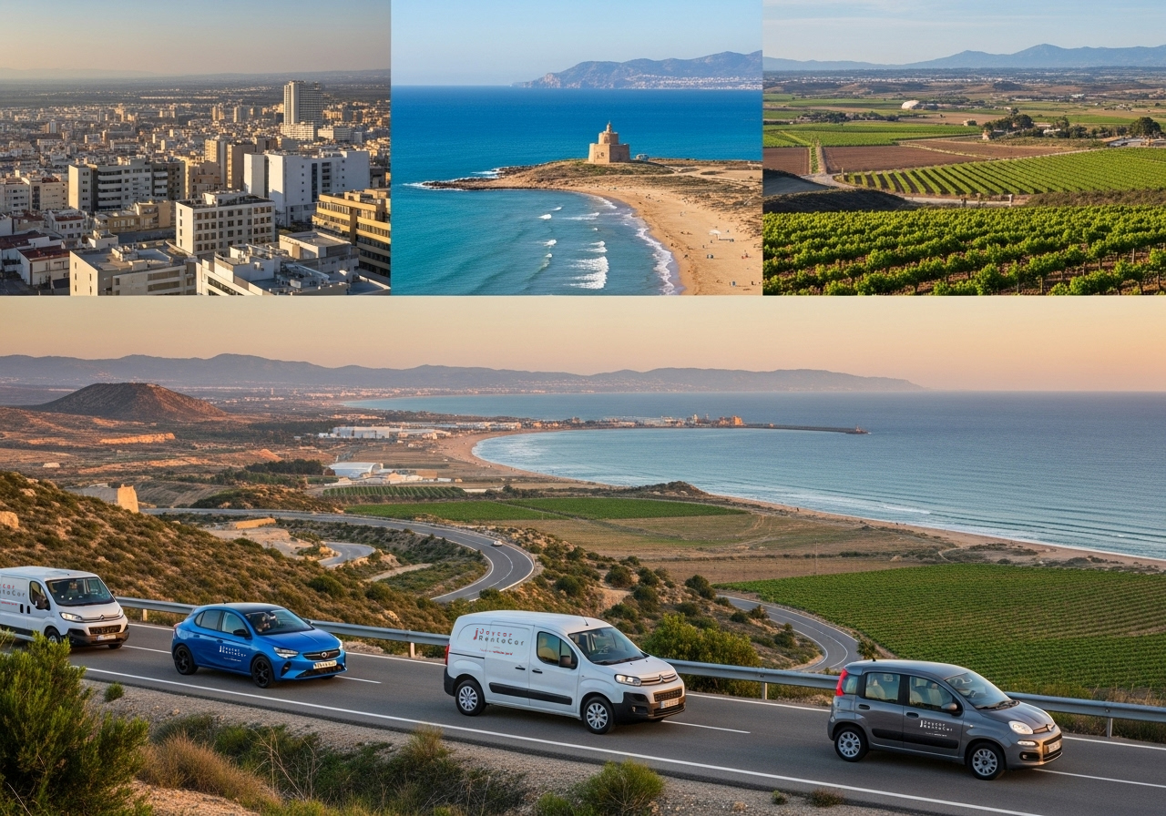 Turismos y Furgonetas en Murcia: La Solución de Alquiler para Conectar Negocios y Ocio en la Región